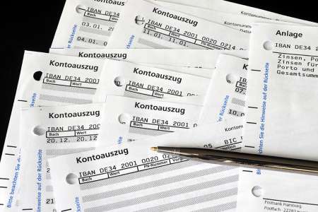 Foto: Kontoauszüge