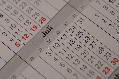 Foto: Kalender
